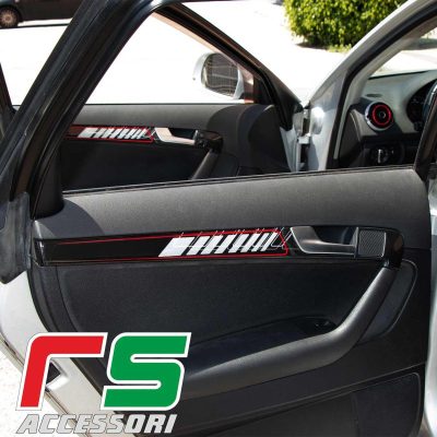 Audi A3 Sportback 2003/13 Adesivi resinati modanature portiera