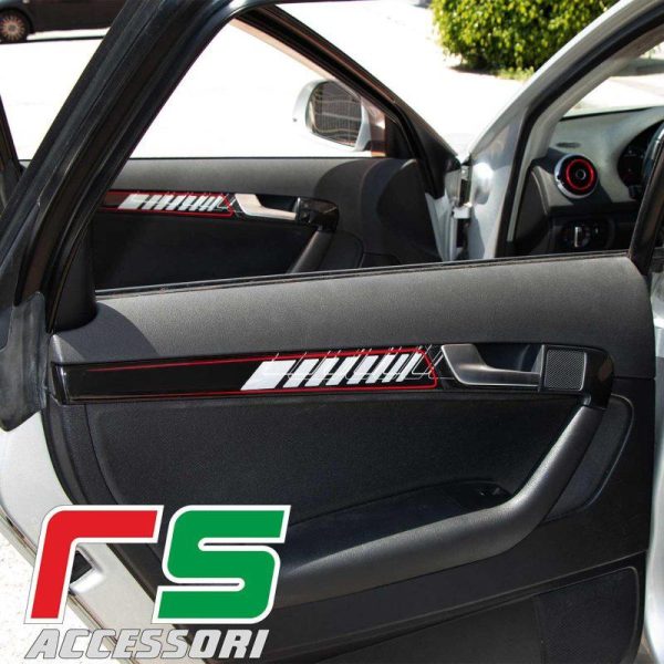 Audi A3 Sportback 2003/13 Adesivi resinati modanature portiera