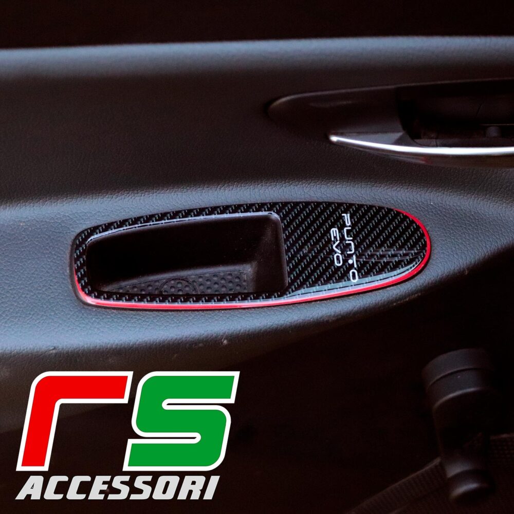 Fiat Grande Punto evo resin stickers for window regulator  - Image 5