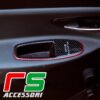 adesivi resinati pulsantiera alzacristalli Fiat Grande Punto evo - immagine 5