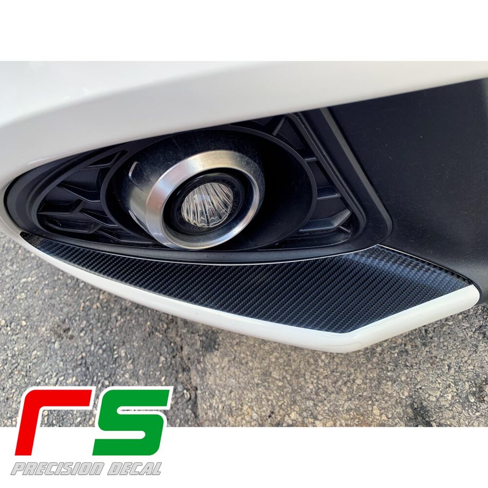 Alfa Romeo Giulietta Decal paraurti inserti baffi carbonlook sticker tuning - immagine 4