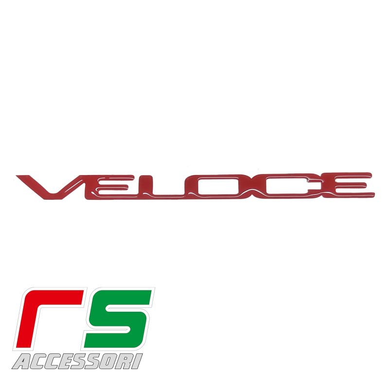 alfa romeo logo veloce ADESIVI resinati decal