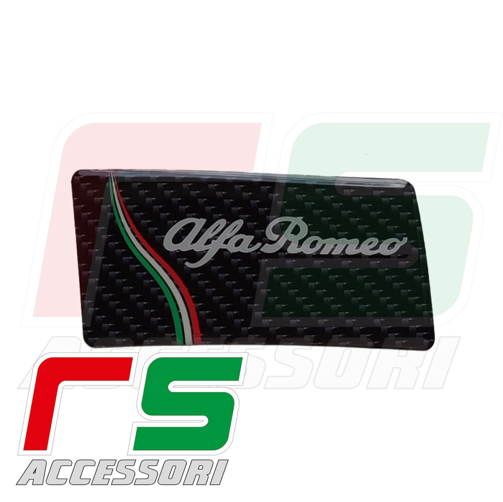 alfa romeo mito résine AUTOCOLLANTS tiroir à levier pour objets  – Image 3
