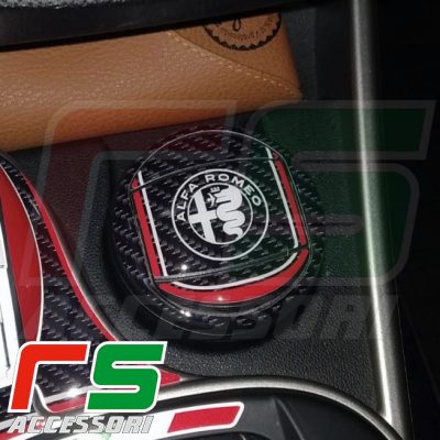 alfa romeo mito ADESIVI resinanti posacenere decal tuning