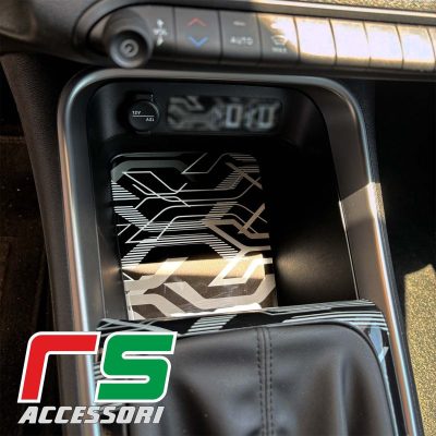 jeep avenger adesivo resinato tappetino porta oggetti anteriore