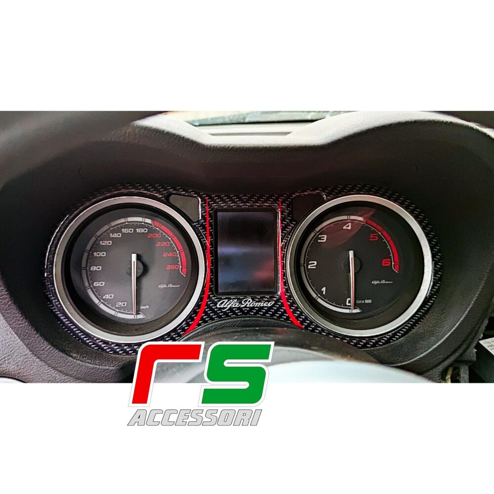 alfa romeo 159 Harz AUFKLEBER Insert Instrumentation  – Bild 5
