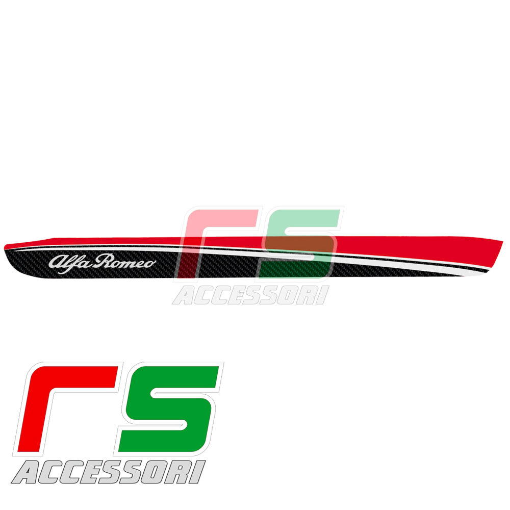 Alfa Romeo Giulietta carbonlook sticker door frames - Image 4