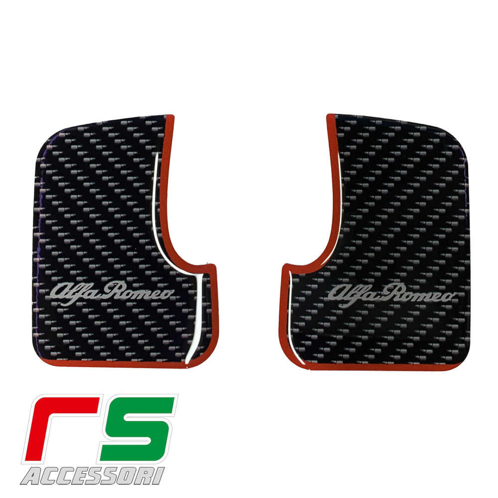 alfa romeo 147 5 porte ADESIVI resinati cover portiera posteriori