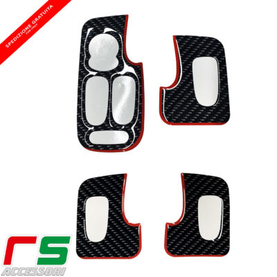 alfa romeo 147 5 doors resin STICKERS push-button window regulator