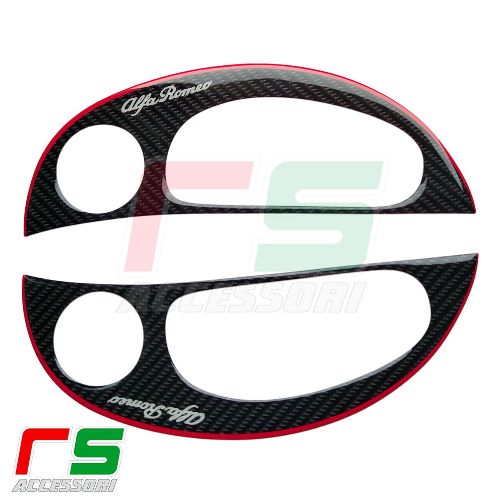 adesivi resinati alfa romeo 147 e GT cornici tweeter - immagine 3