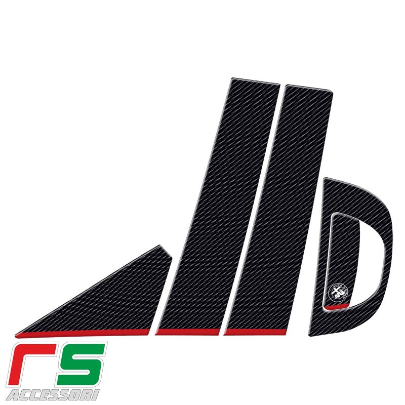 STICKERS resin alfa romeo 147 5 doors external kit
