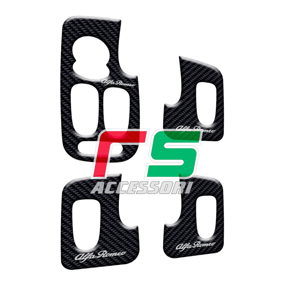 alfa romeo 147 5 doors resin STICKERS push-button window regulator - Image 6