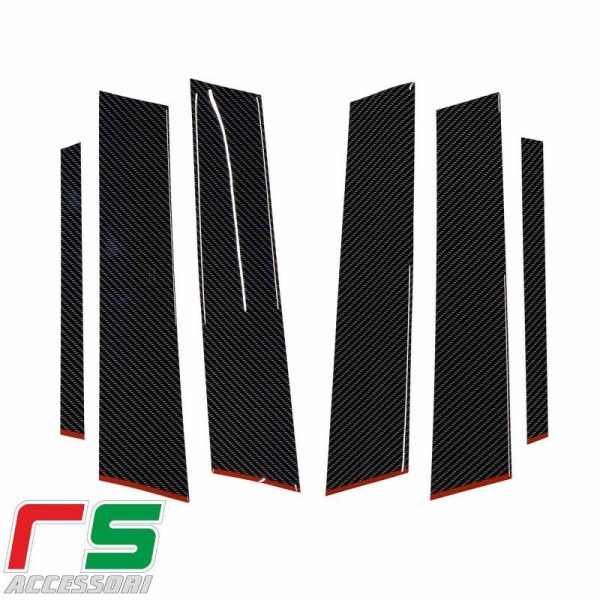 alfa romeo Giulia RESIN STICKERS door pillar kit