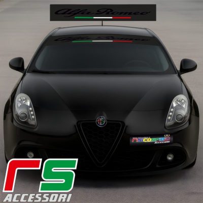 Alfa Romeo Giulietta adesivi fascia parasole parabrezza