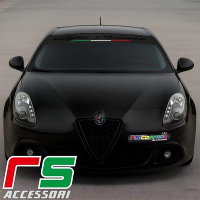 Alfa Romeo Giulietta adesivi fascia parasole parabrezza