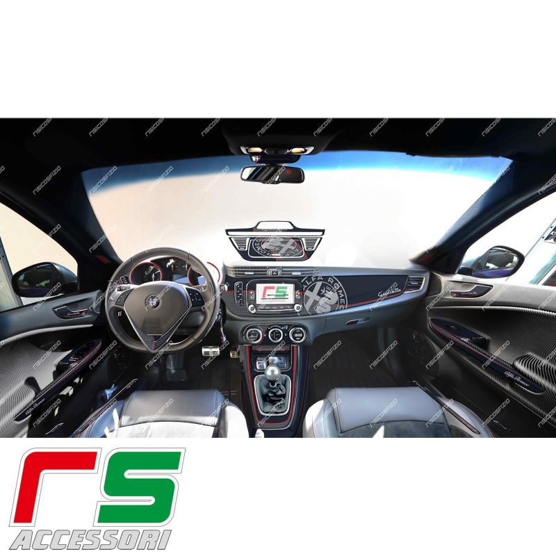 alfa romeo giulietta adesivi resinati kit interno - immagine 3