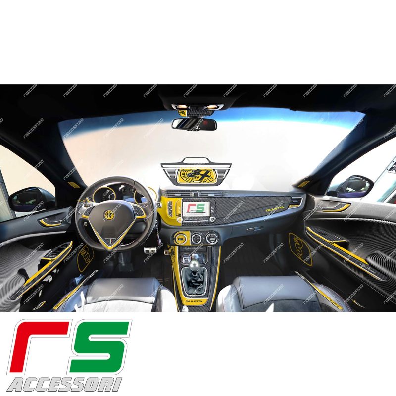 alfa romeo giulietta adesivi resinati kit interno - immagine 5