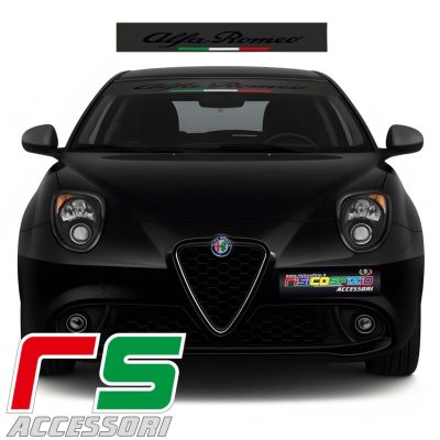 Alfa Romeo Mito adesivi fascia parasole parabrezza