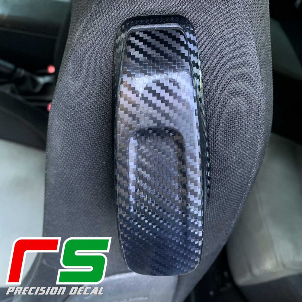Alfa Romeo Mito Fiat Punto carbonlook stickers tipping seats - Image 2