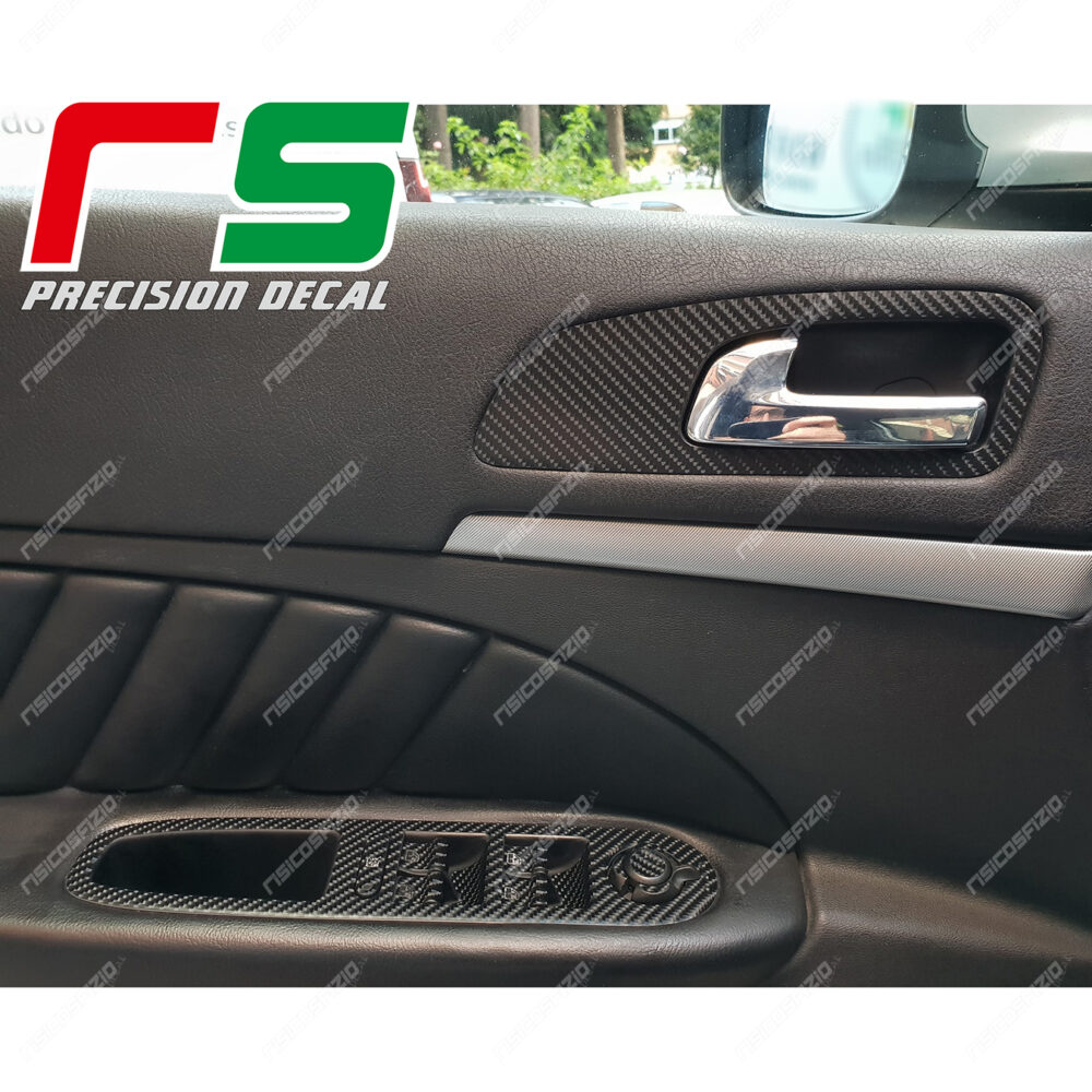 stickers Alfa Romeo 159 carbonlook Decal button panel window tuning - Image 2