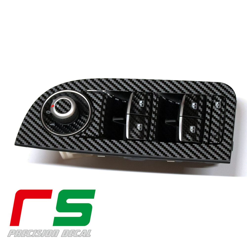 Alfa Romeo Giulia window regulator stickers Decal carbonlook tuning - Image 2