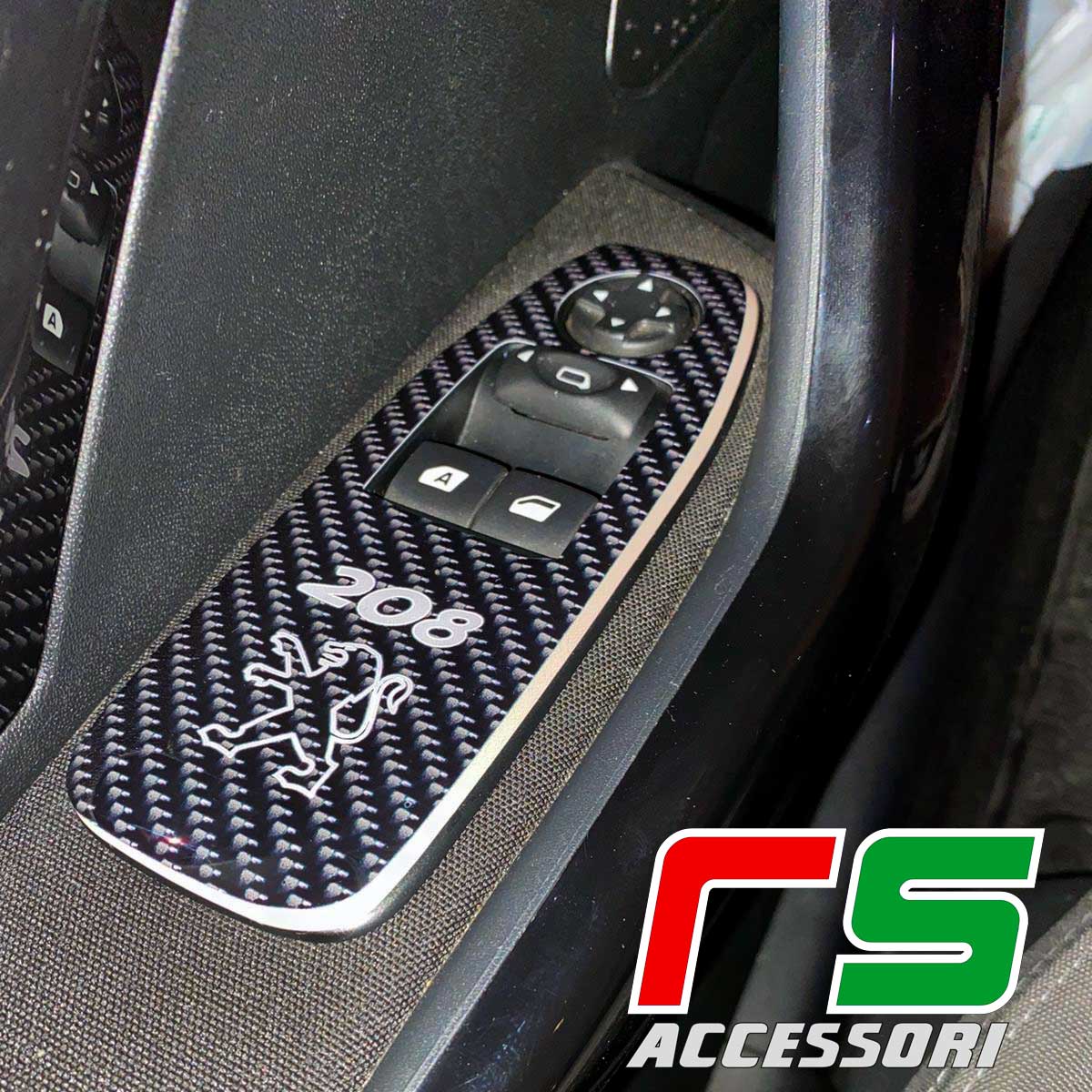 Per Peugeot 2008 2020 2021 2022 accessori per auto con piastra di