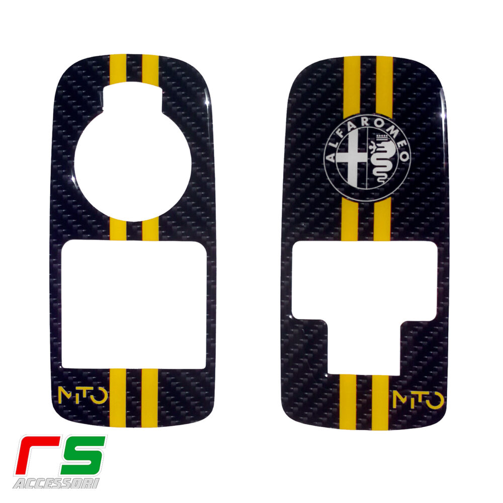 Alfa Romeo Mito resin-coated STICKERS yellow window regulator  - Image 3