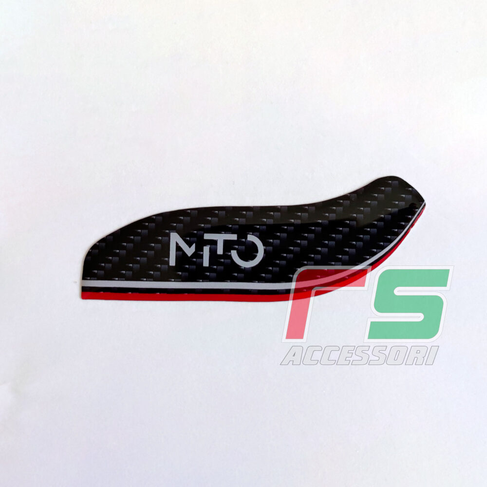 Alfa Romeo Mito ADHESIVE resinated seat raised insert - Image 3