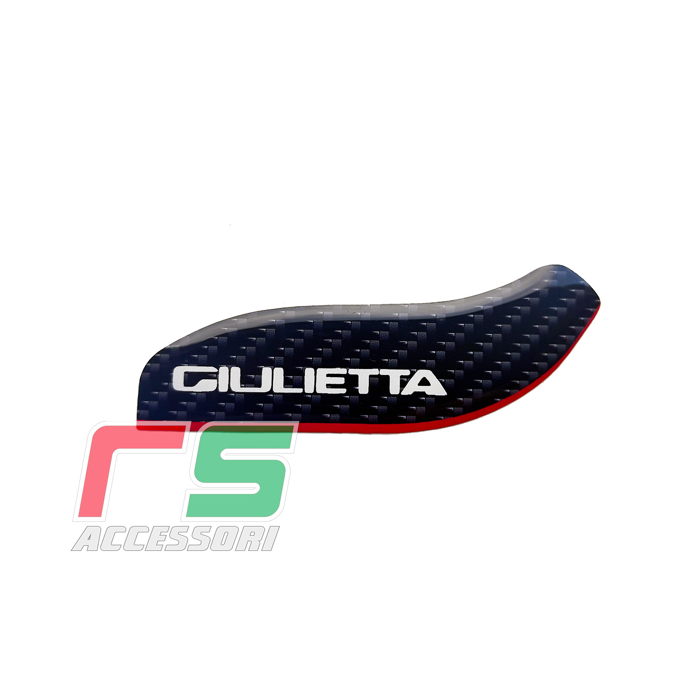 adesivi resinati Alfa Romeo Giulietta carbonlook Decal cambio TCT