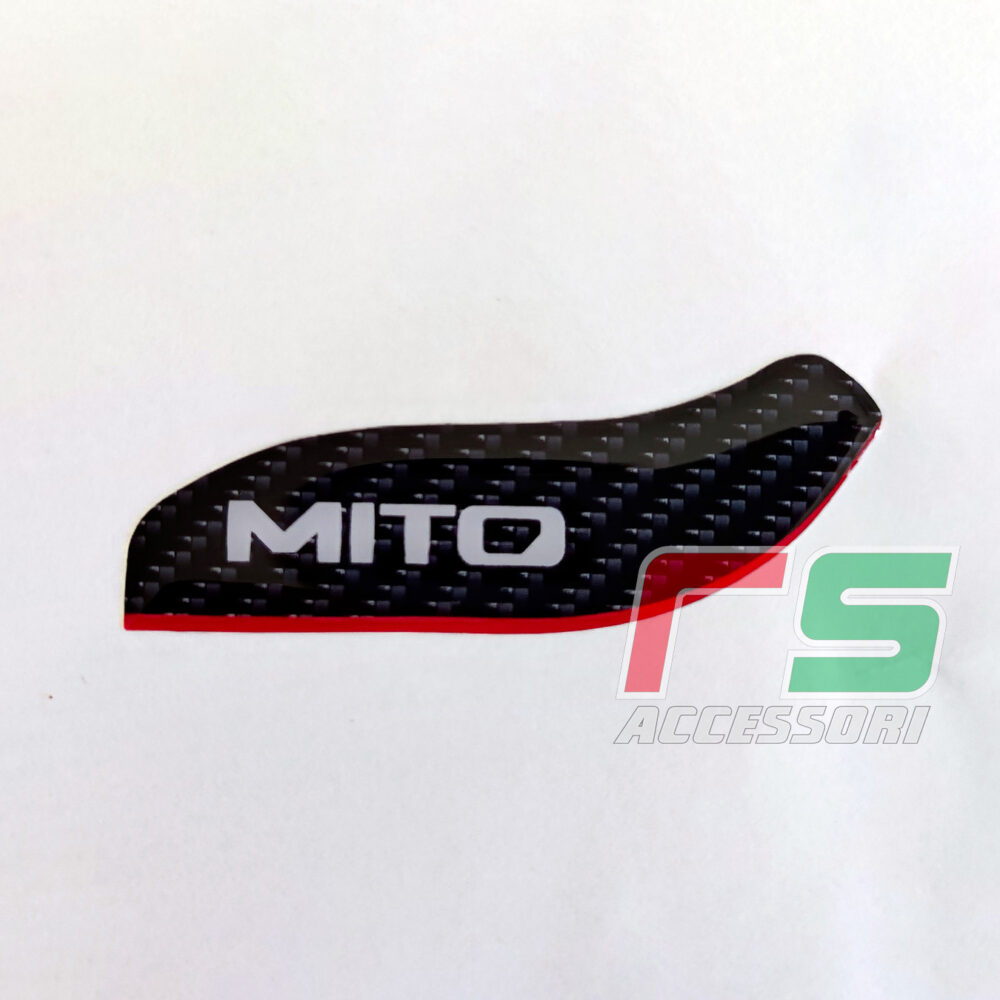 Alfa Romeo Mito ADHESIVE resinated seat raised insert - Image 4