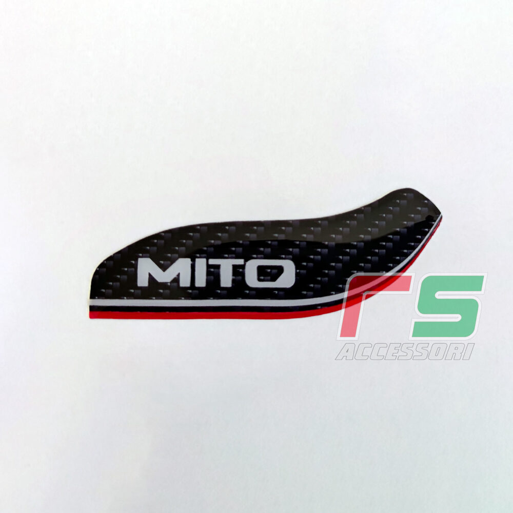 Alfa Romeo Mito ADHESIVE resinated seat raised insert - Image 2