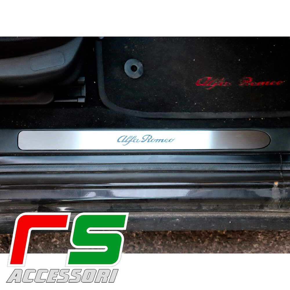 door sill threshold Alfa Romeo 159 stainless steel