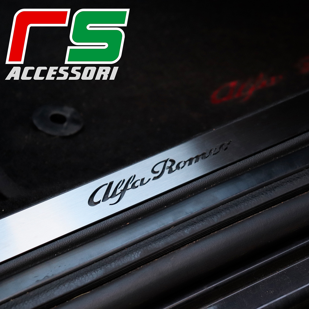 einstiegsleisten Alfa Romeo 159 in Stahl inox
