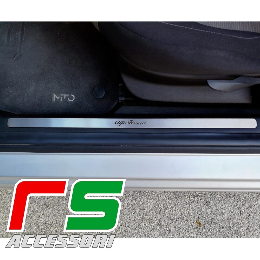 sill threshold Alfa Romeo Mito sill in aisi 304 stainless steel
