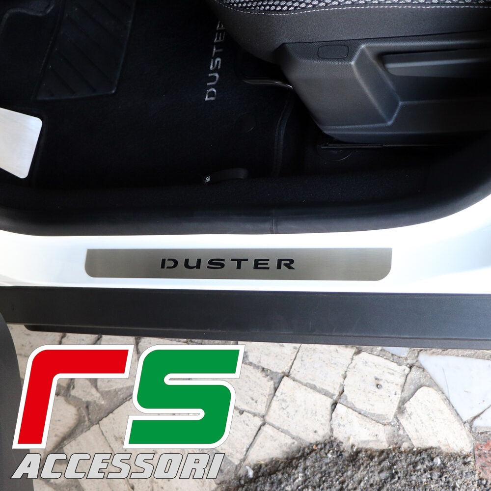 Dacia Duster battitacco sottoporta in acciaio inox - immagine 2