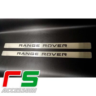 soglia battitacco batticalcagno Range Rover Evoque coupè cabrio acciaio