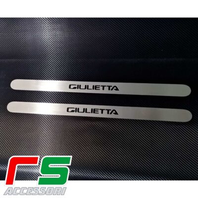 soglia battitacco sottoporta Alfa Romeo Giulietta 2016 in acciaio inox