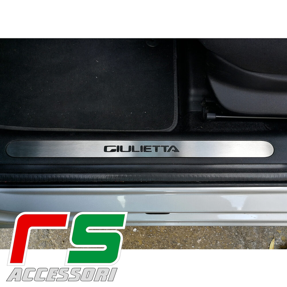 sill panel Alfa Romeo Giulietta 2016 under-door sash in stainless steel