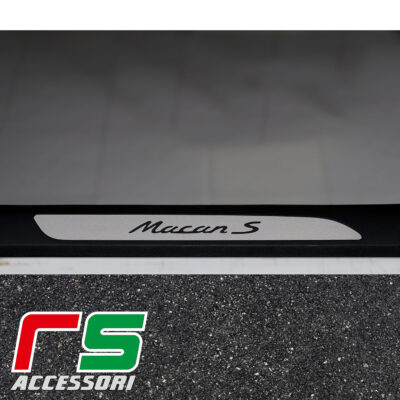 Porsche Macan s door sill guard in aisi 304 stainless steel 