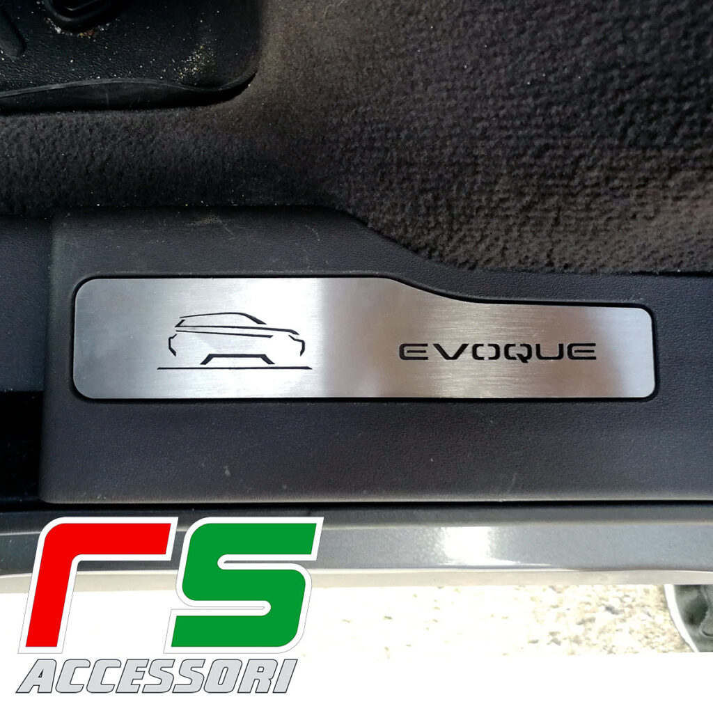 Range Rover Evoque sottoporta battitacco posteriore in acciaio