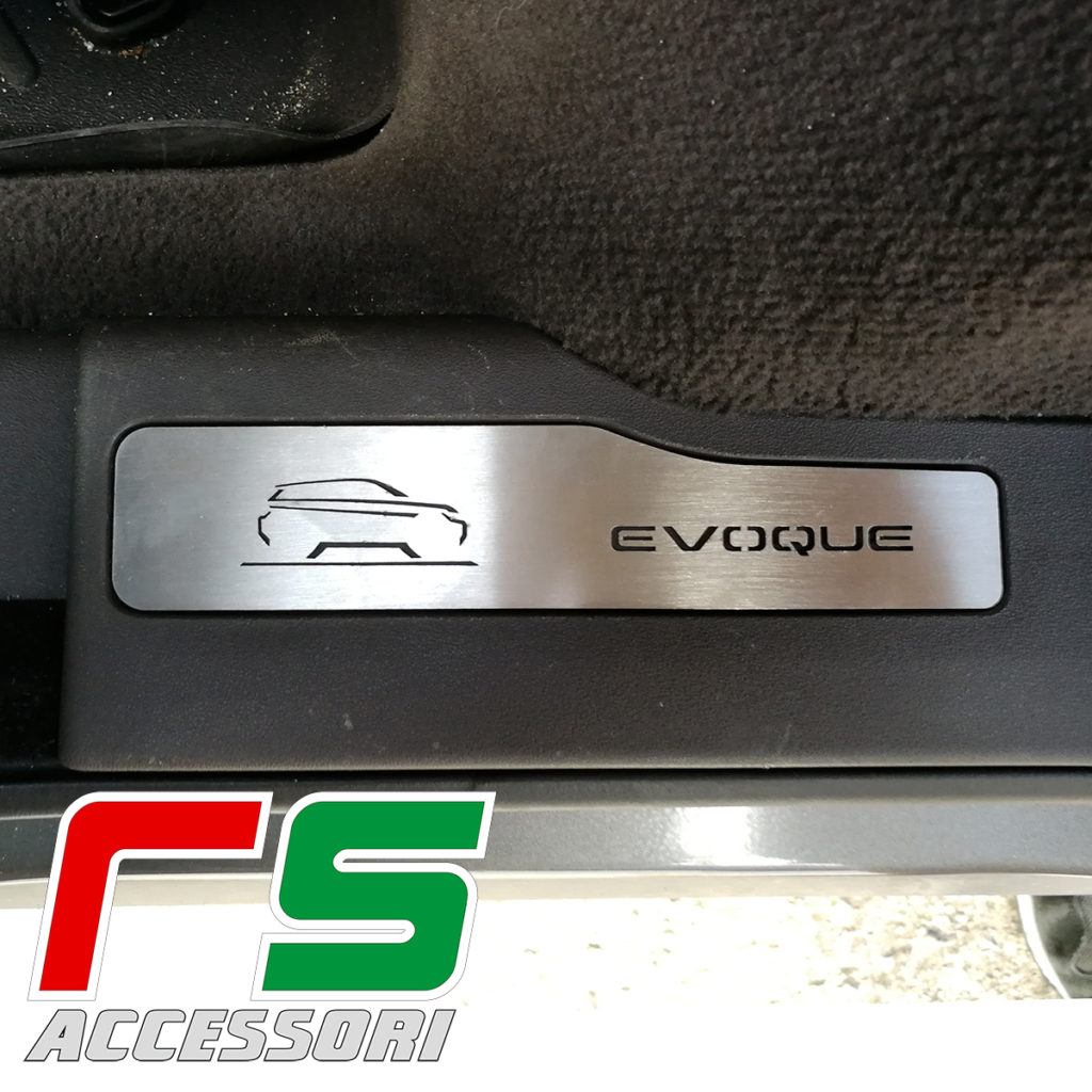 Range Rover Evoque steel rear door sill cover