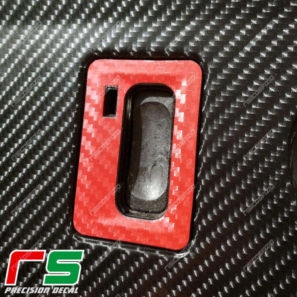 Adesivi Alfa Romeo 159 Decal carbonlook blocchetto chiave accensione - immagine 2