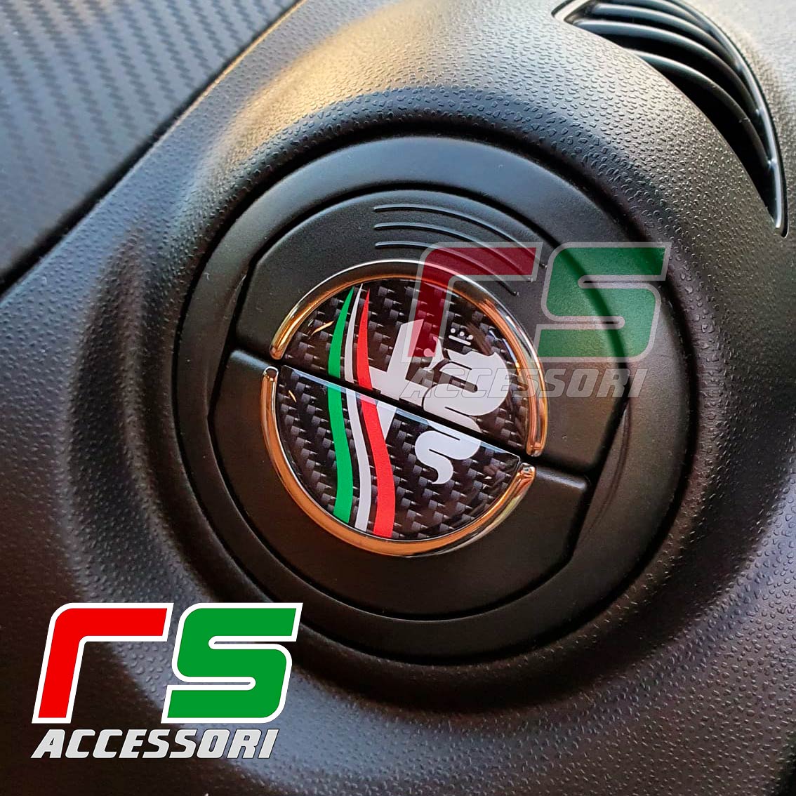 alfa romeo mito ADESIVI resinati casse tuning woofer - risicosfizio