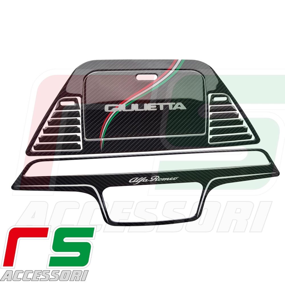 alfa giulietta enduit de résine STICKERS couvercle de décalcomanie de tiroir de tableau de bord – Image 3