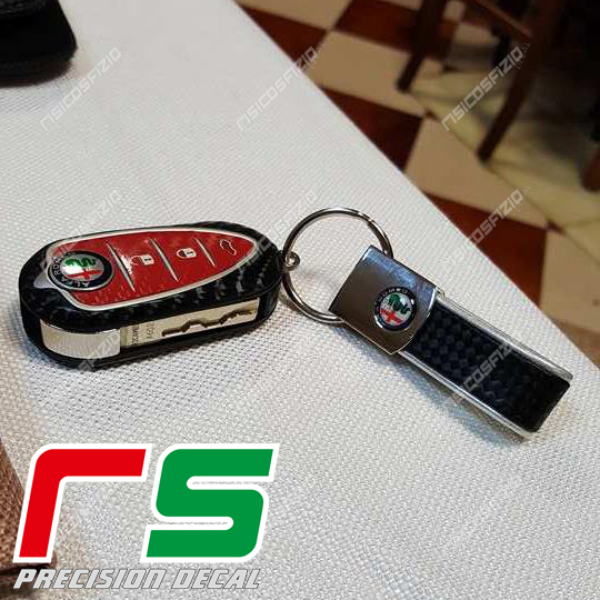 Auto Schlüsselanhänger für Alfa Romeo Stelvio 4C MiTo Giulietta