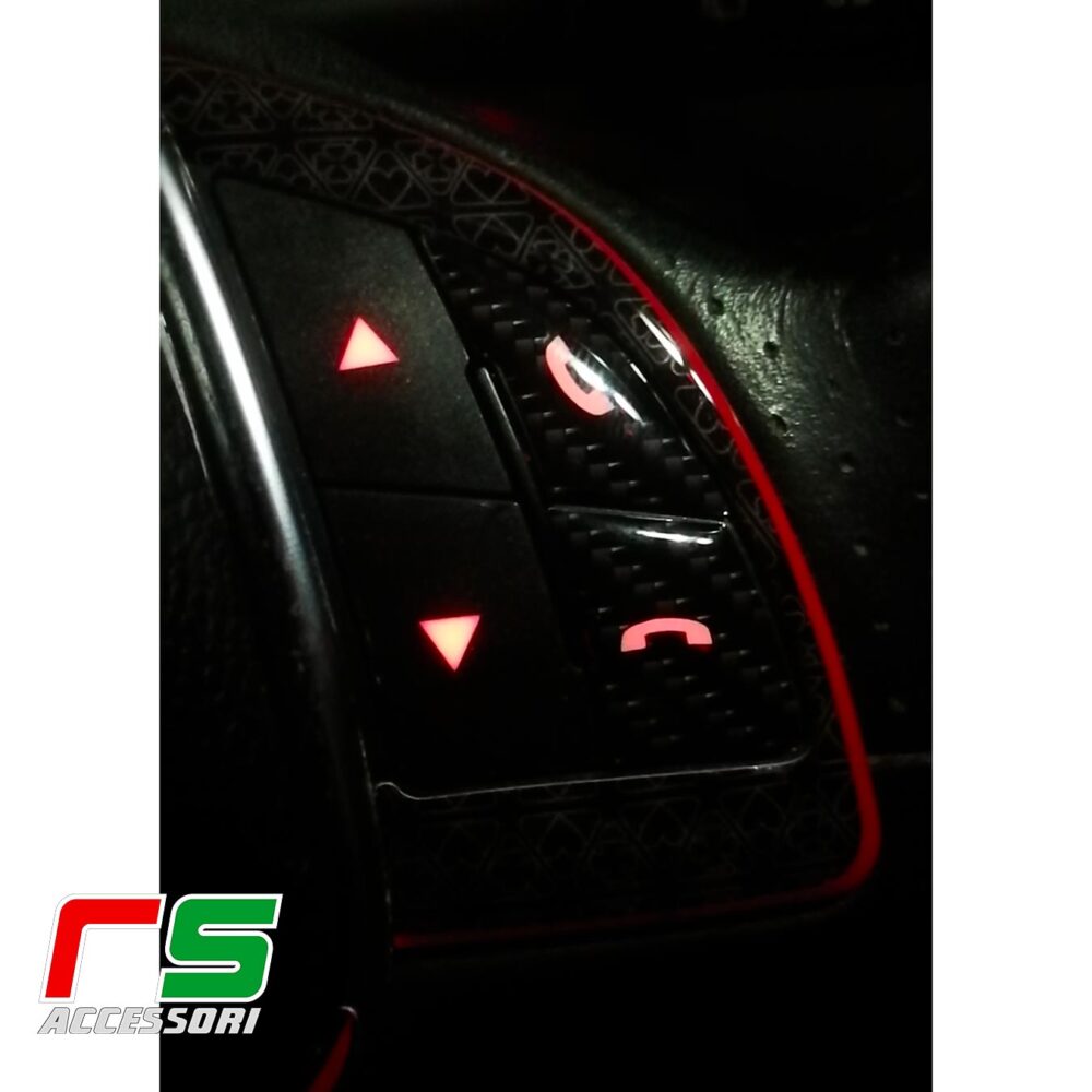alfa giulietta mito ADESIVI kit volante 2014 resinati - immagine 10