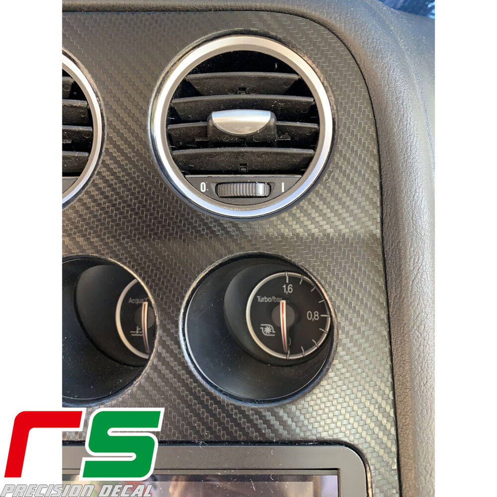 Alfa Romeo 159 stickers center console cover full frame change - Image 4