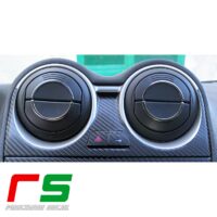 alfa romeo mito STICKERS cover decal console tuning vents carbonlook