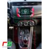 alfa romeo Giulietta AUFKLEBER Rahmen uconnect Stereo-Aufkleber  – Bild 6
