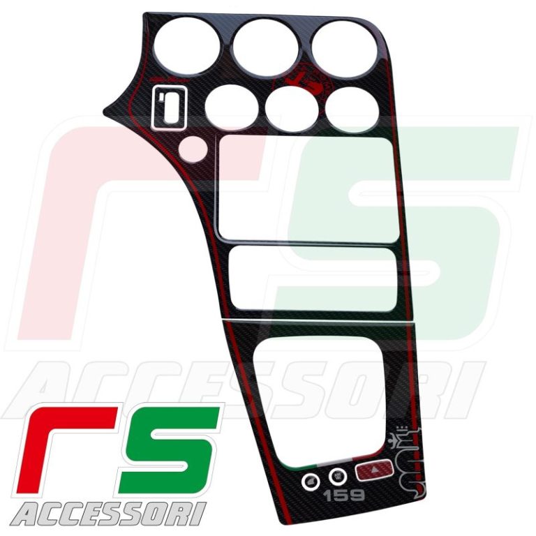 Adesivi Alfa Romeo Giulietta Cornice Uconnect Decal Carbonlook - Foto 2